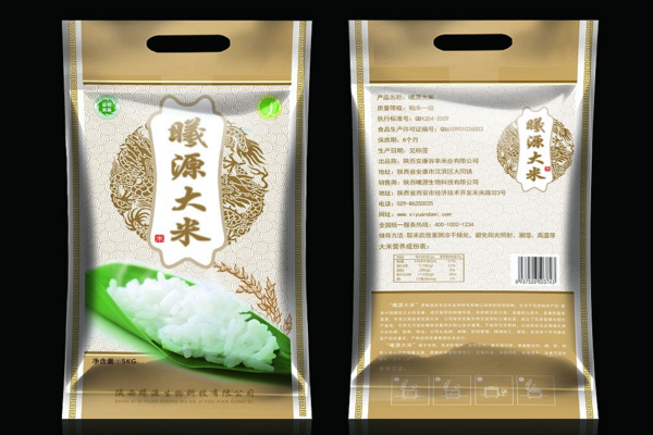 田園風格的米包裝設計該怎么設計