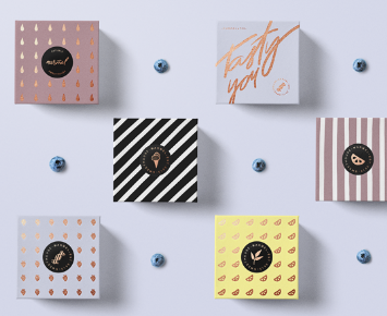 為了博得美人一笑，甜品包裝也是拼了……休閑食品包裝袋設計 