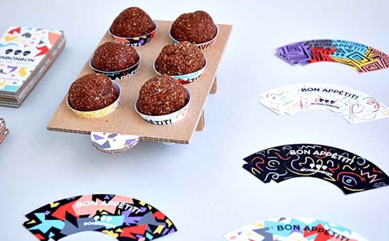 食品椰子球巧克力包裝設計-石特設計，杭州包裝設計專家