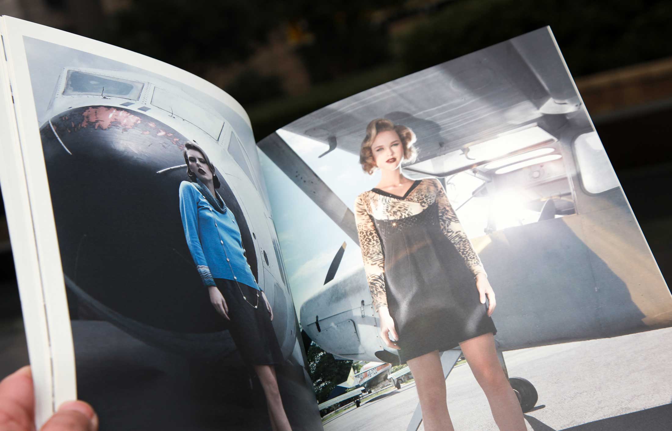 時裝行業(yè)中畫冊的設計