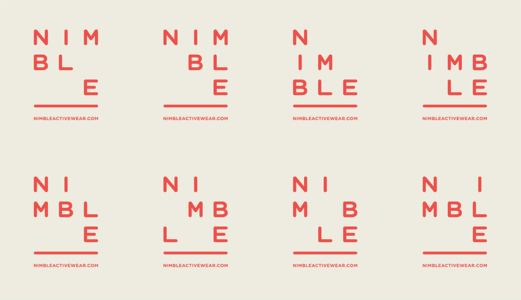 Nimblen女子運動品牌形象