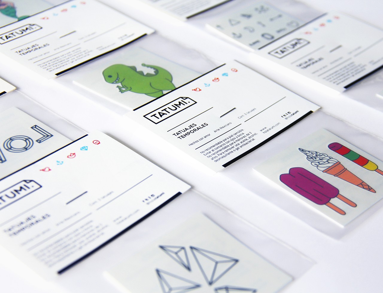 貼圖紋身創意包裝設計 貼圖紋身創意包裝設計