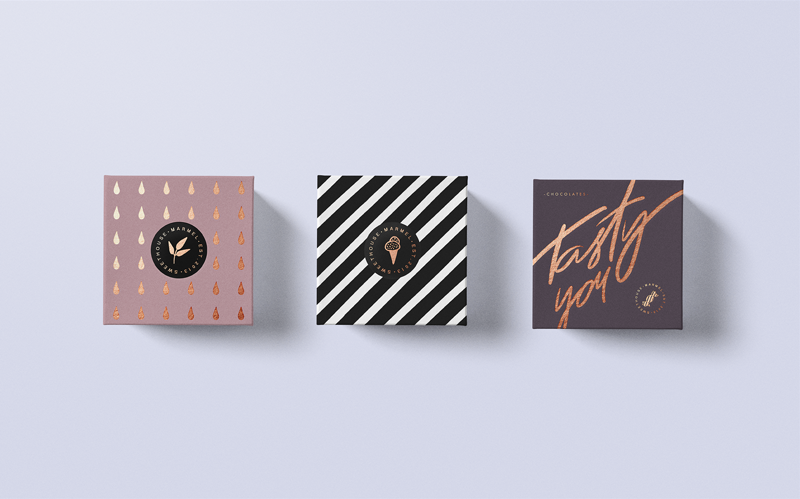 為了博得美人一笑，甜品包裝也是拼了……