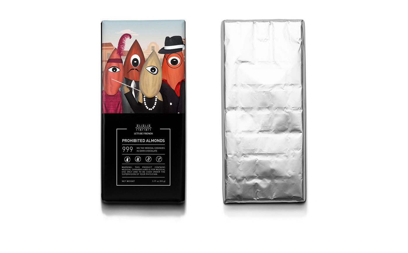 創意休閑食品,巧克力包裝設計