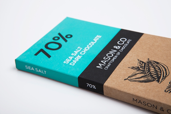 你最?lèi)?ài)的甜食，手工黑巧克力的品牌包裝設(shè)計(jì)