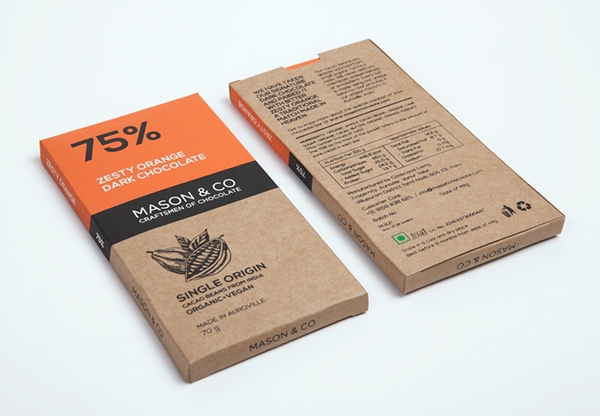 你最?lèi)?ài)的甜食，手工黑巧克力的品牌包裝設(shè)計(jì)