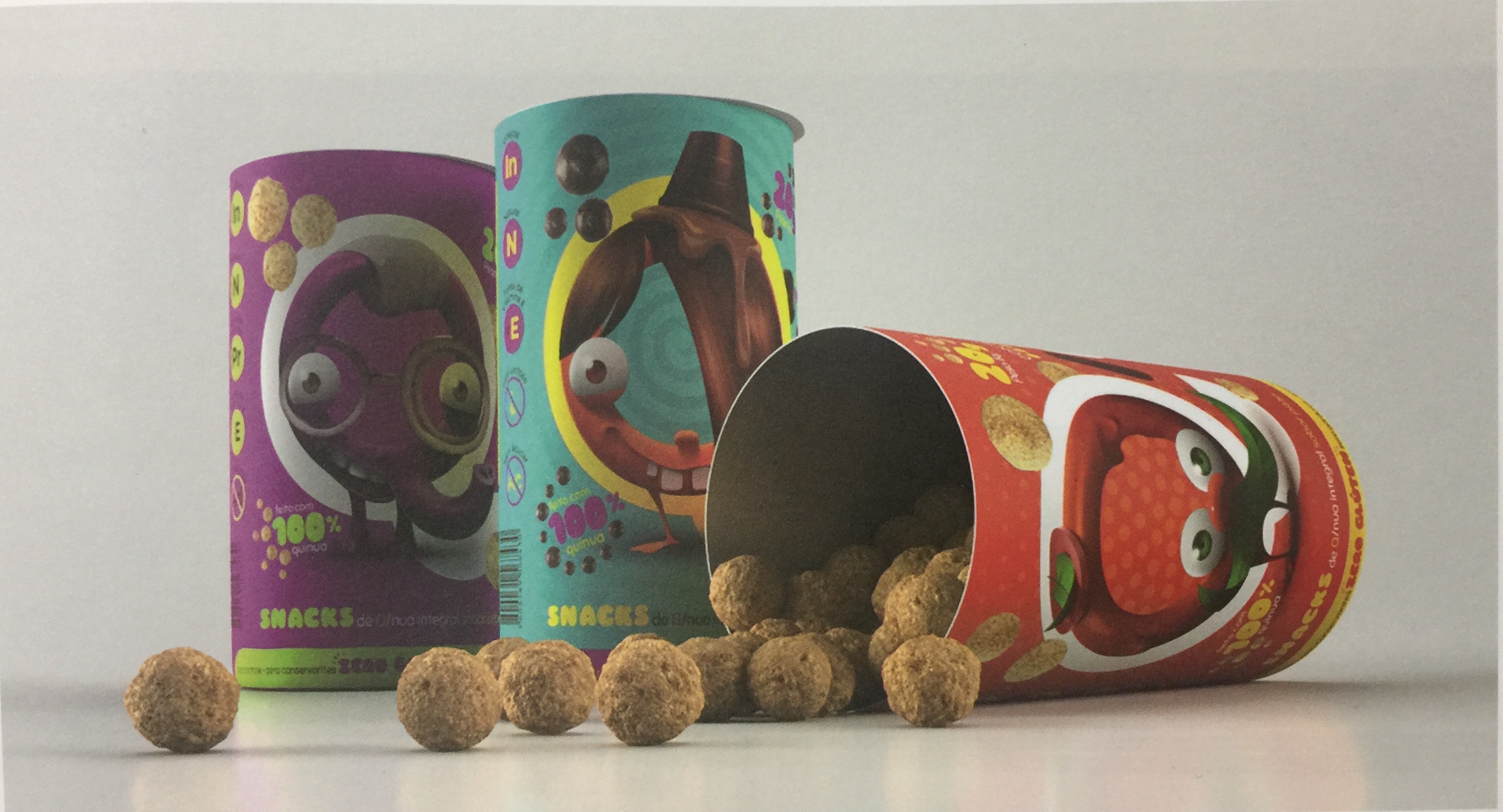 零食插畫包裝設計案例鑒賞