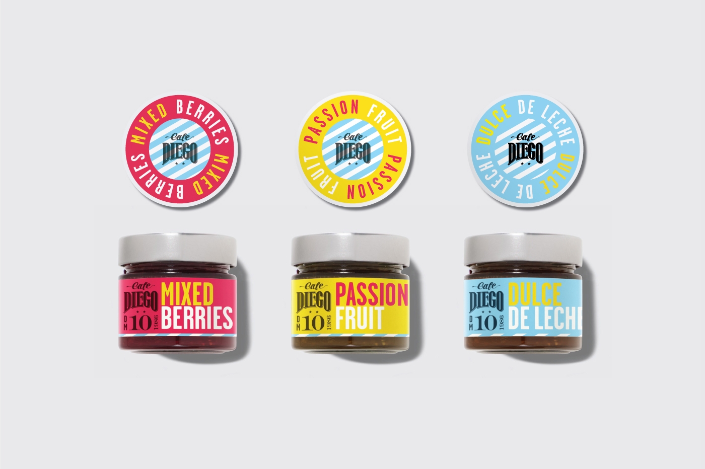 Cafe Diego咖啡館產品品牌包裝設計