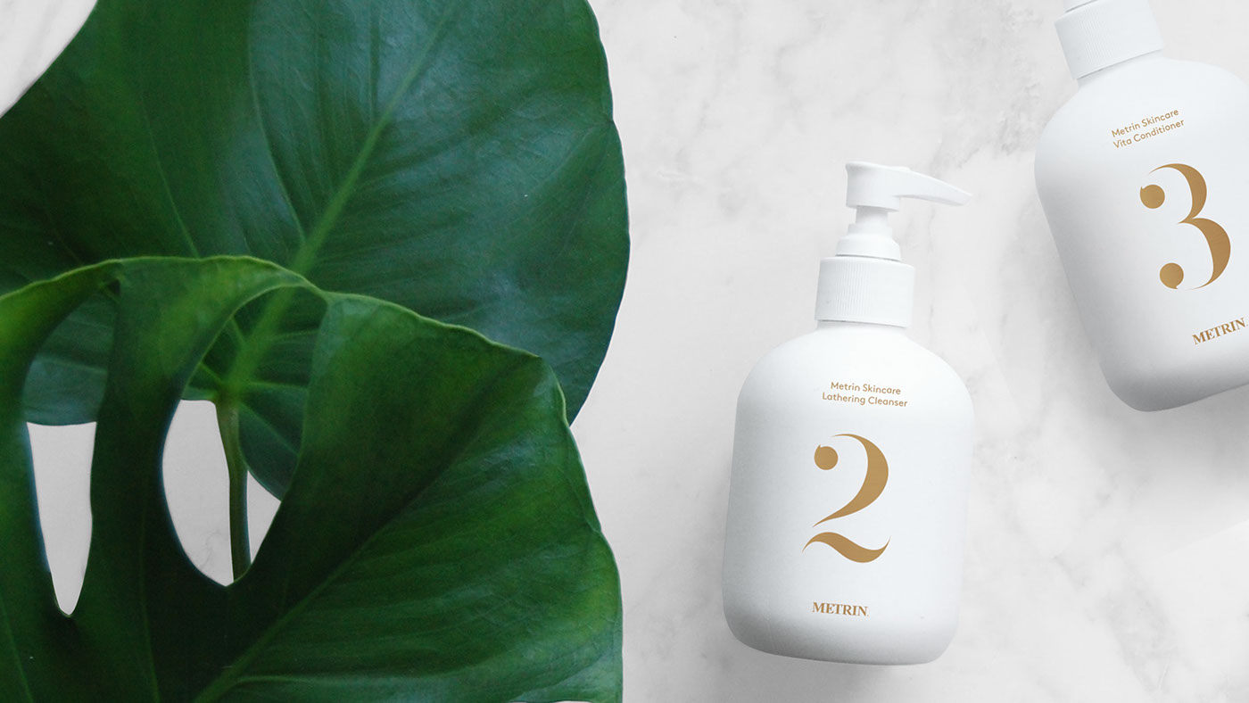 Metrin護(hù)膚化妝品品牌包裝設(shè)計