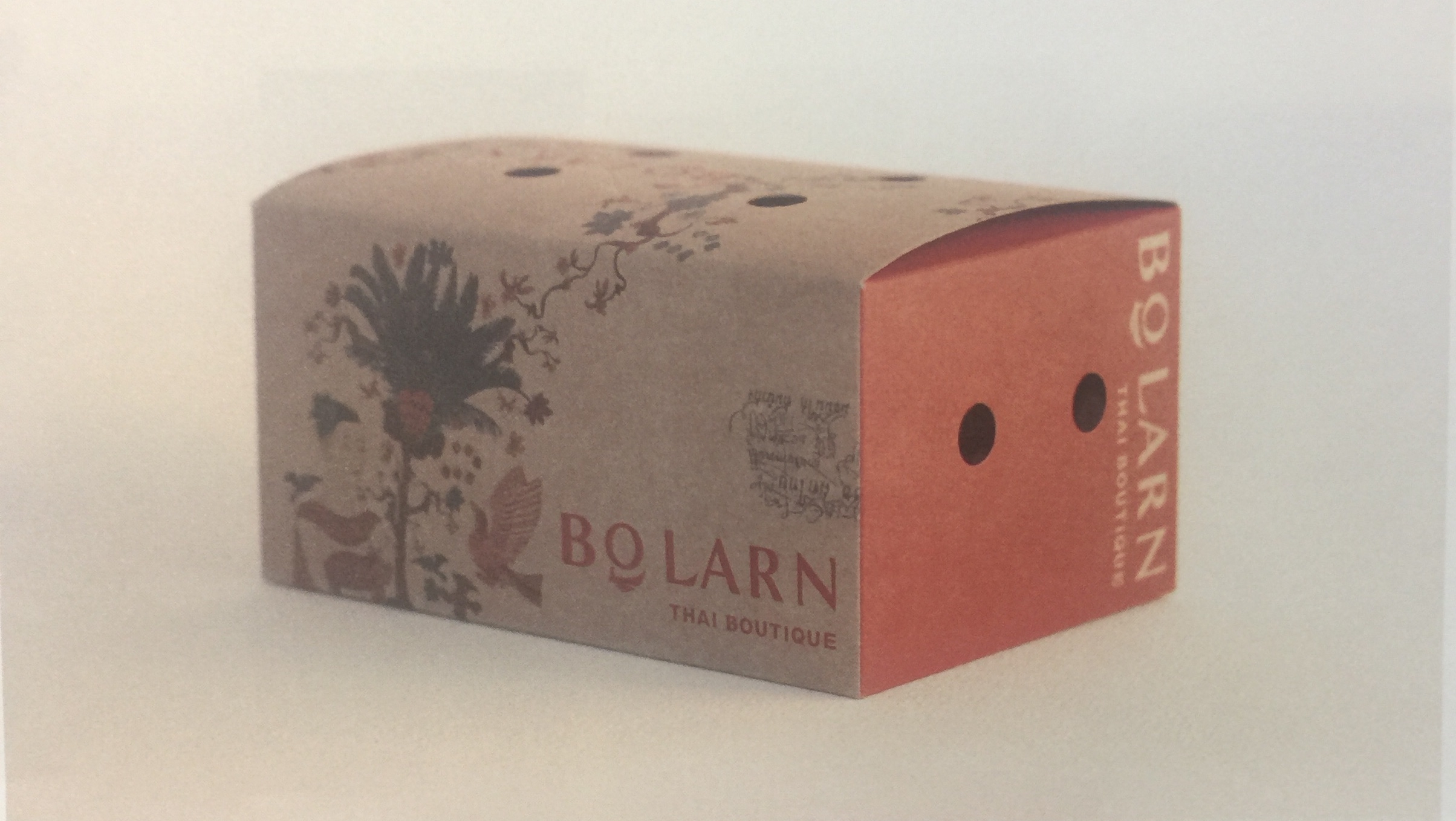 體現歷史、傳承工藝的泰式餐飲外賣包裝設計