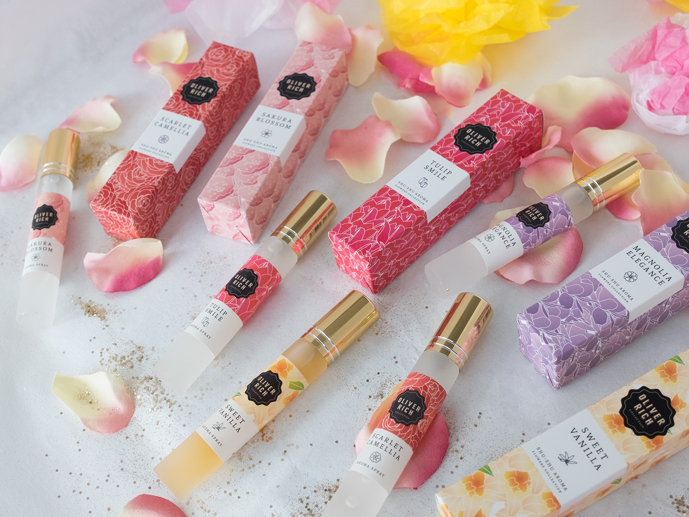 芳香水化妝護膚系列產品包裝設計