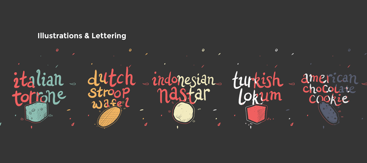 “Sweet of the World”,全球糖果食品包裝設(shè)計