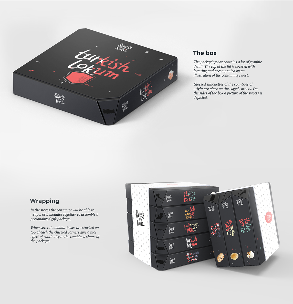 “Sweet of the World”,全球糖果食品包裝設(shè)計