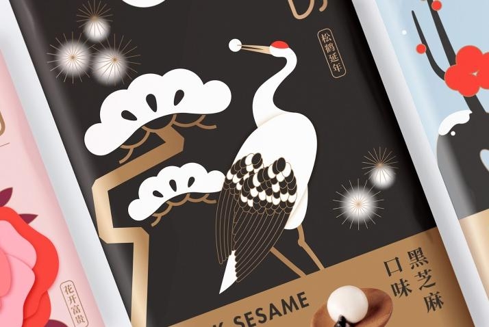 驚艷四座的國(guó)風(fēng)之美，中式湯圓包裝設(shè)計(jì)