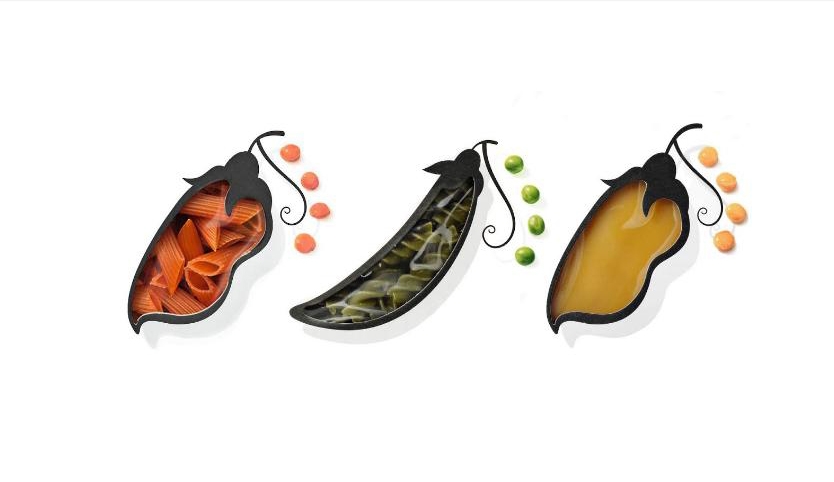 極簡性冷淡風豆類意大利面包裝設計